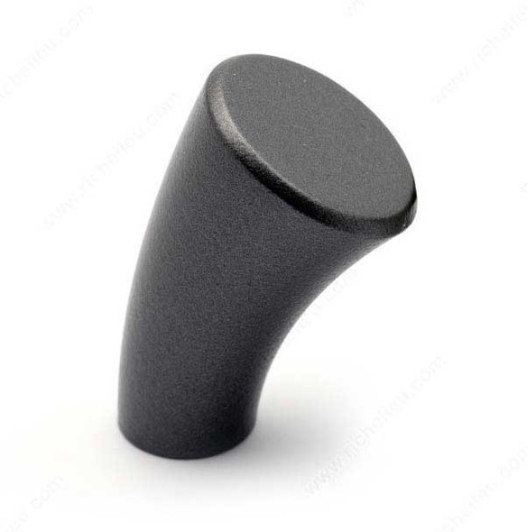 20mm Curvy Cone Knob - Graphite