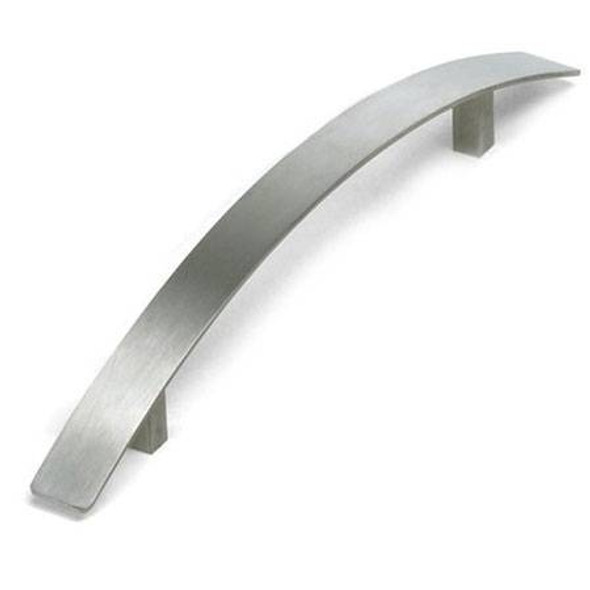 160mm CTC Stainless Steel Melrose Arch Pull - Satin Nickel