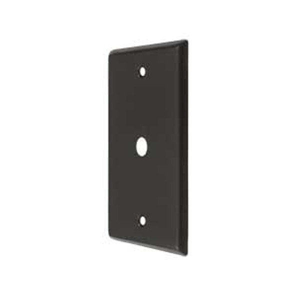 Single Cable TV Transitional Switch Plate - Oil-rubbed Bronze