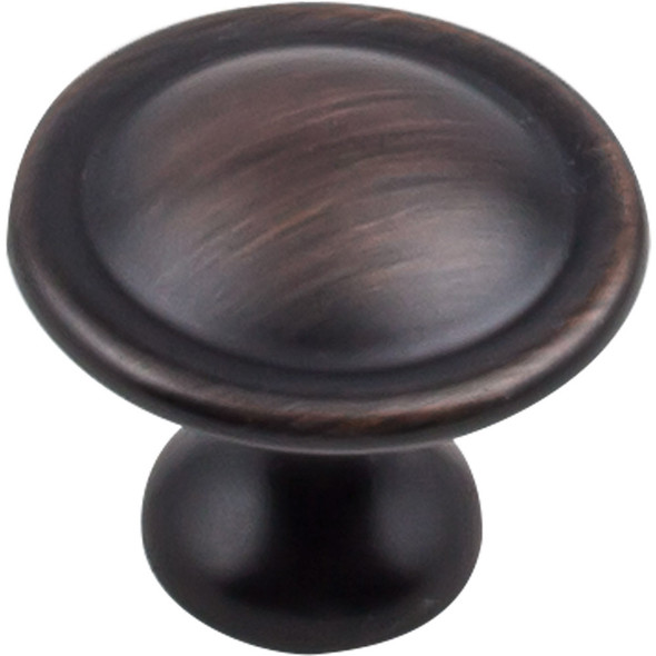 1-1/8" Watervale Round Knob - Brushed Oil Rubbed Bronze