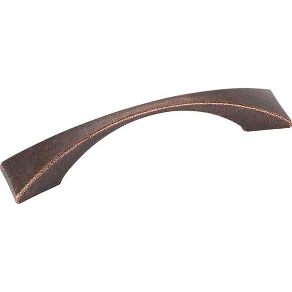 96mm CTC Glendale Bow Pull - Distressed Oil Rubbed Bronze