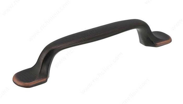96mm CTC Transitional Village Collection Trunk Pull - Oil Rubbed Bronze
