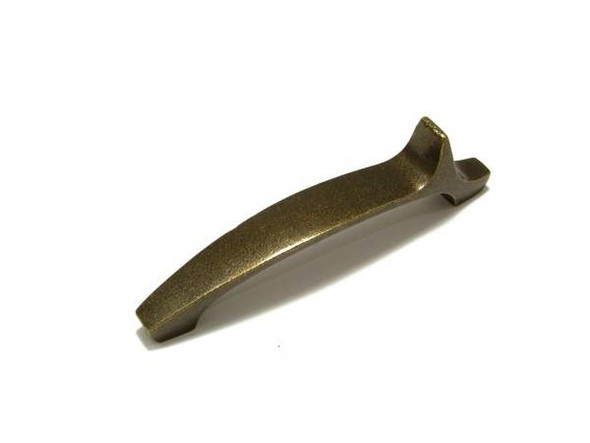 128mm CTC Rustic Style Ramp Pull - English Bronze