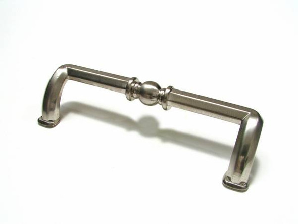 96mm CTC Inspiration Art Deco Center Ball Pull - Brushed Nickel