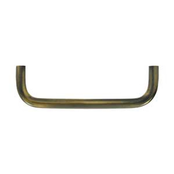 4" CTC Solid Brass Wire Pull - Antique Brass