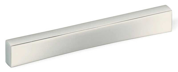 128mm Slim Rectangle Pull - Satin Nickel