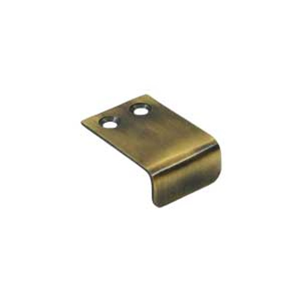 1/2" CTC Tab Mirror Pull - Antique Brass