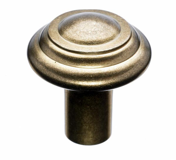 Top Knobs - Aspen Button Knob  - Light Bronze (TKM1471)