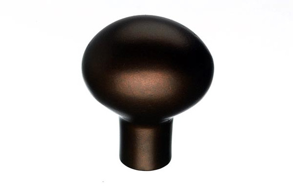 Top Knobs - Aspen Small Egg Knob  - Mahogany Bronze (TKM1528)