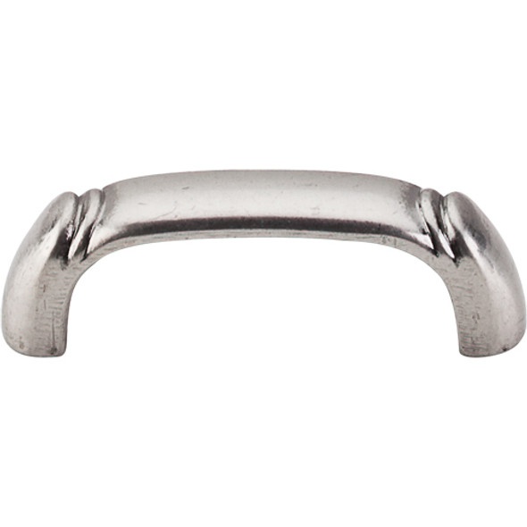 Top Knobs - Dover D Pull    - Pewter Antique (TKM188)