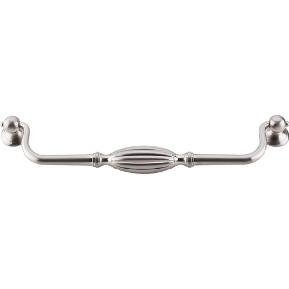 Top Knobs - Tuscany Large Drop Pull     - Brushed Satin Nickel (TKM1790)