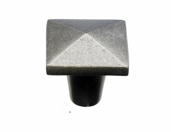 Top Knobs - Aspen Square Knob   - Silicon Bronze Light (TKM1515)