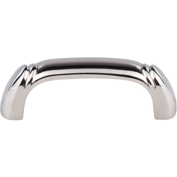 Top Knobs - Dover D Pull 2 1/2" (c-c) - Polished Nickel (TKM2132)