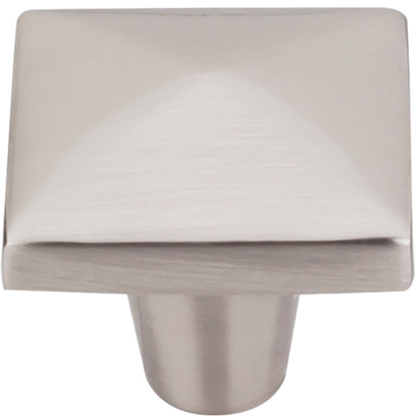 Top Knobs - Aspen II Square Knob 1 1/2" - Brushed Satin Nickel (TKM2062)