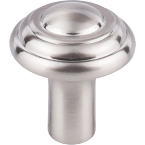 Top Knobs - Aspen II Button Knob 1 1/4" - Brushed Satin Nickel (TKM2032)