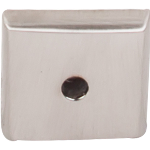Top Knobs - Aspen II Square  Backplate 7/8" - Brushed Satin Nickel (TKM2017)