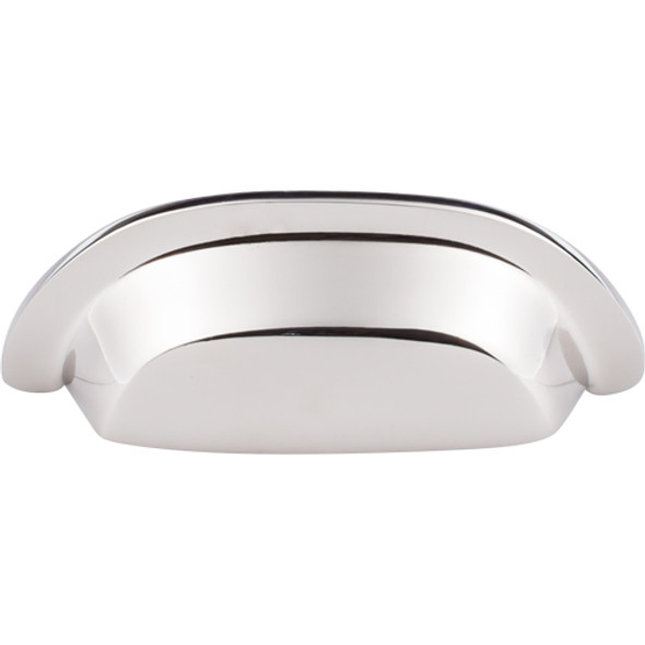 Top Knobs - Aspen II Cup Pull 3" (c-c) - Polished Nickel (TKM2004)