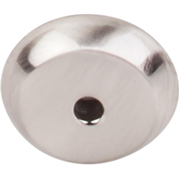 Top Knobs - Aspen II Round Backplate 7/8" - Brushed Satin Nickel (TKM2023)