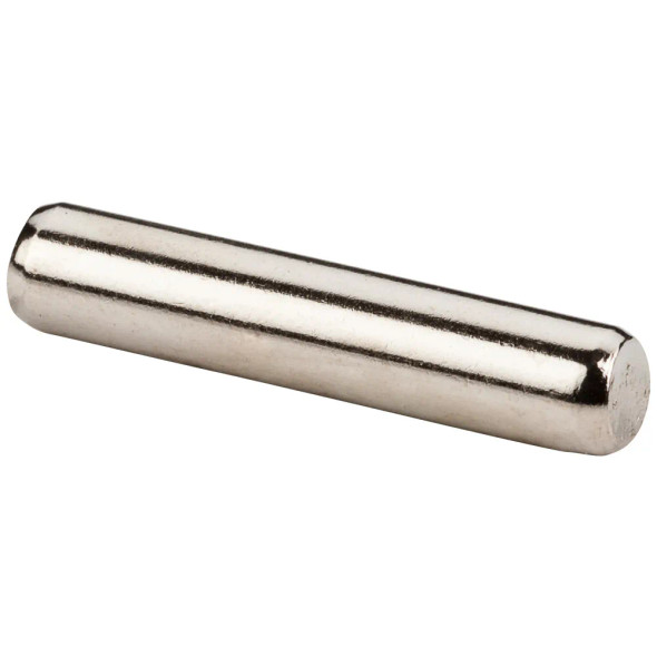 Bright Nickel 5 mm x 24 mm Straight Pin