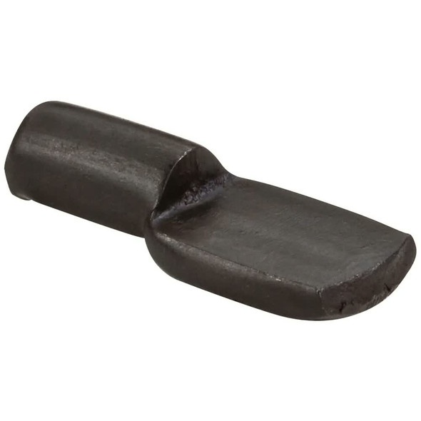 Black 5 mm Pin Spoon Shelf Support
