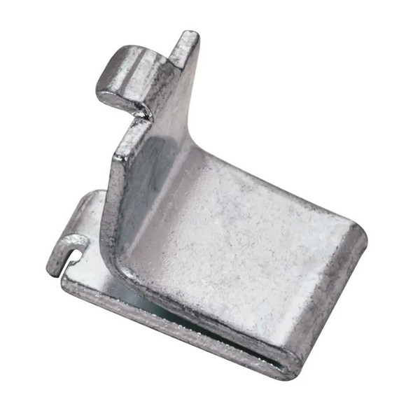 Zinc Finish Shelf Clip Retail Pack.  20 Clips Per Pack