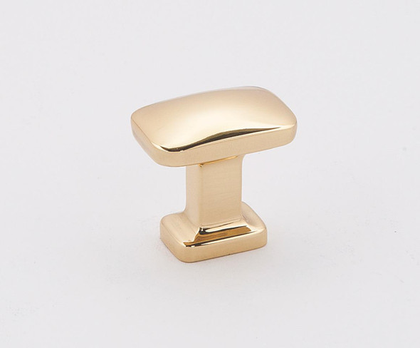 Alno | Cloud - 1" Knob in Unlacquered Brass (A252-1-PB/NL)