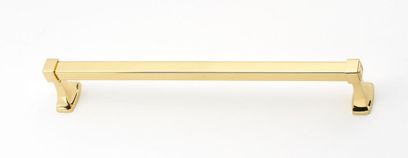 Alno | Cube - 18" Towel Bar in Polished Brass (A6520-18-PB)