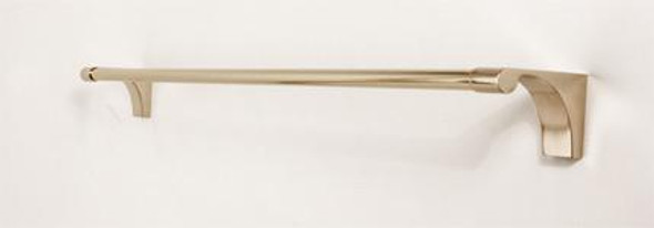 Alno | Luna - 24" Towel Bar in Unlacquered Brass (A6820-24-PB/NL)