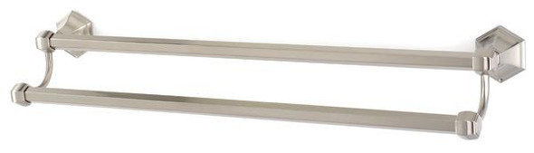 24" DOUBLE TOWEL BAR (ALNA7725-24-SN)