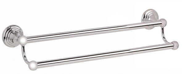 24" DOUBLE TOWEL BAR (ALNA9025-24-PN)