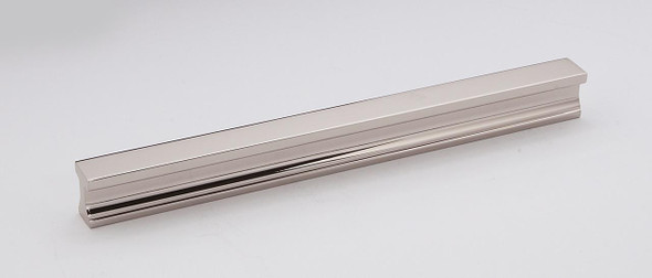 Alno | Linear - 8" Tab Pull in Polished Nickel (A965-8-PN)