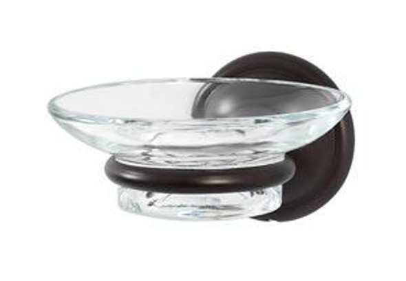 SOAP DISH W/HOLDER (ALNA9230-CHBRZ)