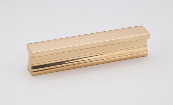 Alno | Linear - 3" Tab Pull in Polished Brass (A965-3-PB)