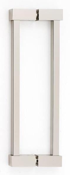 Alno | Contemporary II - 8" Back To Back Pulls in Polished Nickel (G718-8-PN)