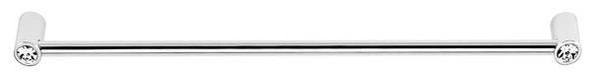 Alno | Contemporary Crystal - 12" Crystal Pull in Polished Chrome (CD715-12-PC)