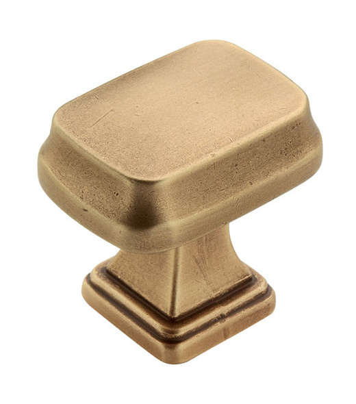 Amerock REVITALIZE 1 1/4" Rectangular Knob (AMR-BP55340-GB)