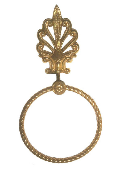 Polished Brass European Towel Ring (BAB04C5270PB)