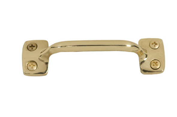Polished Brass Sash Pull (BAC07P0312PB)