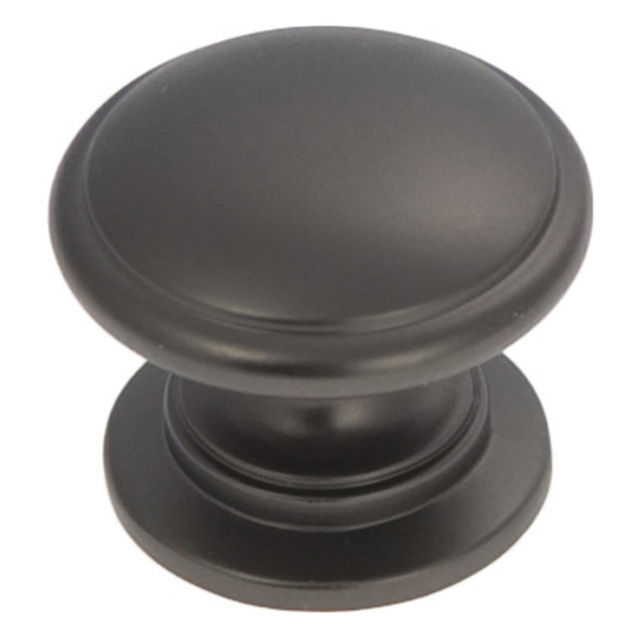 1-1/4 In. Williamsburg Black Mist Cabinet Knob (BPP3053-BM)