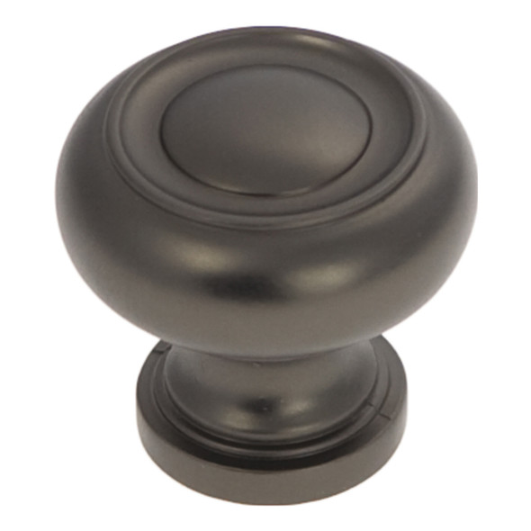 1-1/4 In. Cottage Black Mist Cabinet Knob (BPP3151-BM)