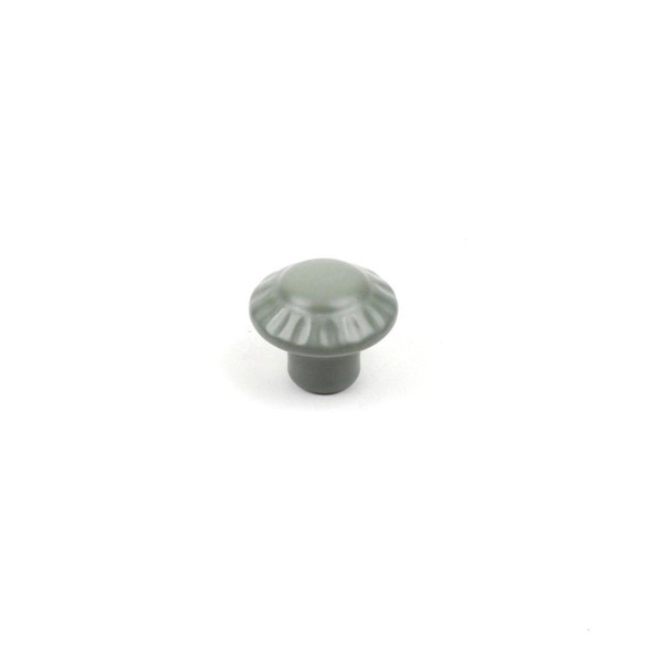 Alps - Ceramic, 1-3/8" dia. Knob, Matte Green (CENT51027-MGR)