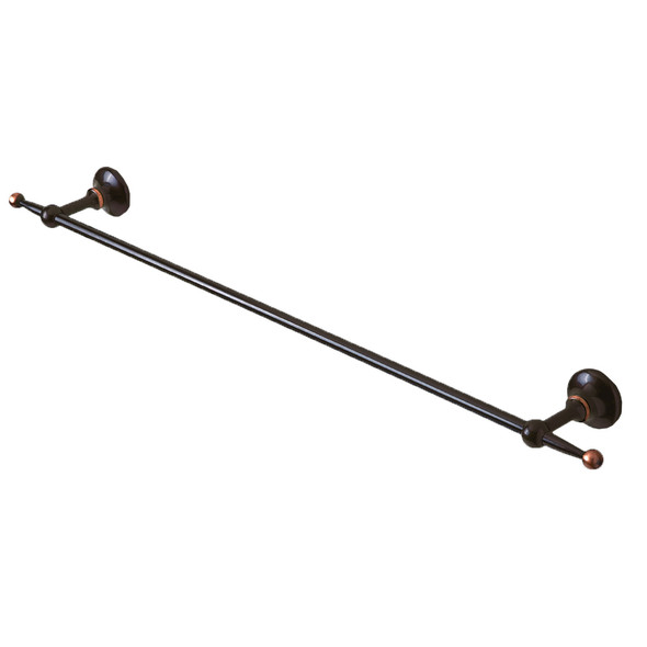 Premium Solid Brass, 24" Towel Bar, Oil Rubbed Bronze (CENT81660-ORB)