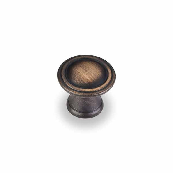 1-1/16" Dia. Knob - Antique Brushed Satin Brass (HR-Z110-ABSB)