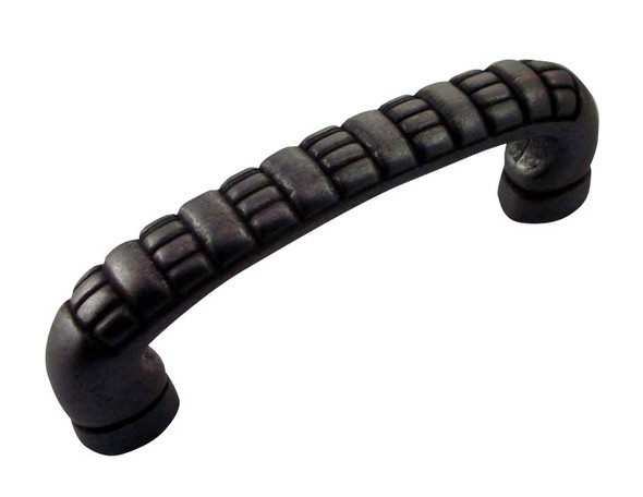 Oil Rubbed Bronze Ribbed Pull (MNG14813)