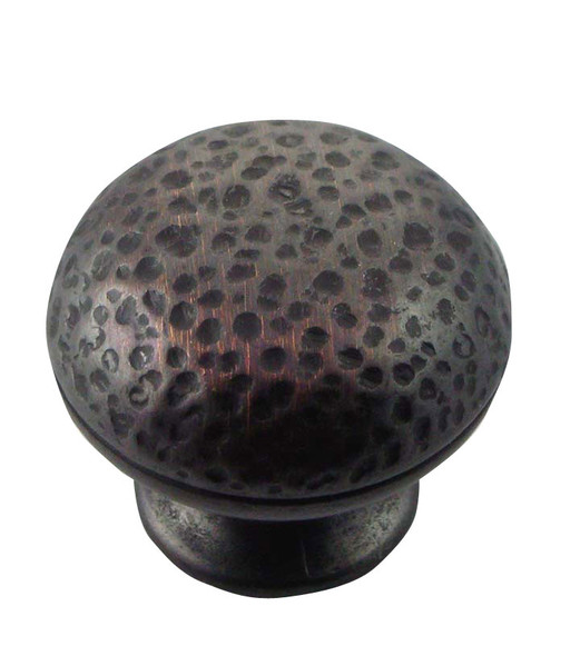 Oil Rubbed Bronze Hammer Knob (MNG12813)