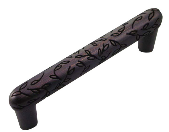 Oil Rubbed Bronze Vine Tube Pull (MNG15413)