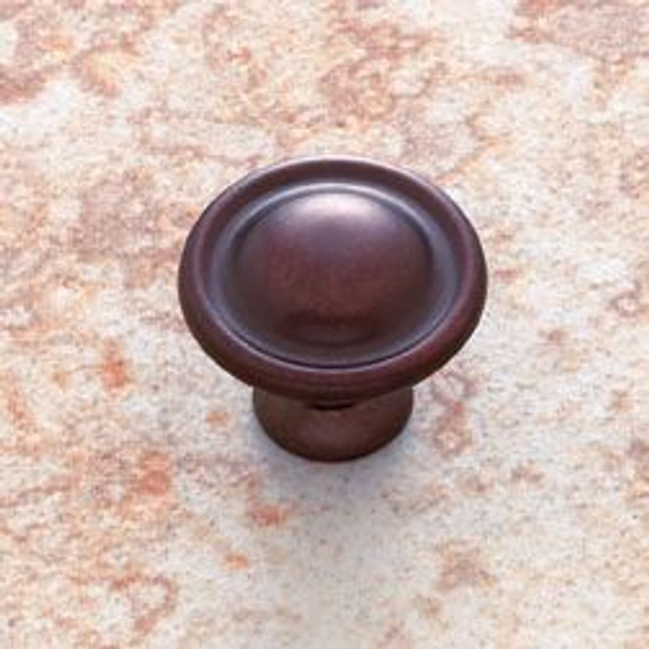 World Bronze Finish 1 1/8" Small Dome Knob(JVJ46512)