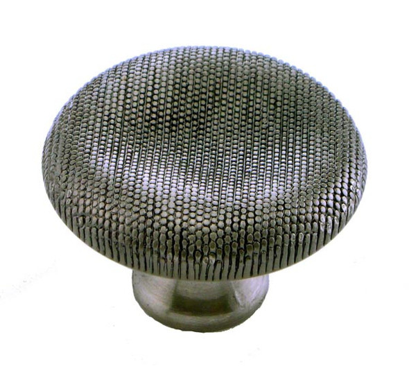 Satin Antique Nickel Guerlain Thumbprint Knob (MNG16621)