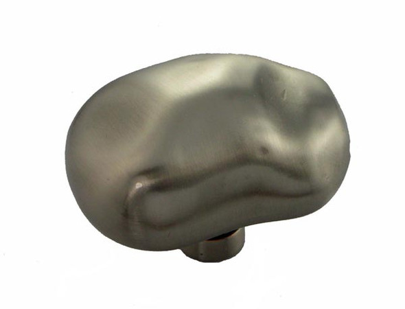 Satin Antique Nickel Oversize Potato Knob (MNG14421)