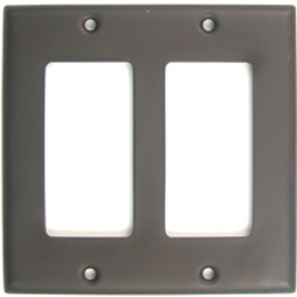 Oil Rubbed Bronze Double Rocker Switchplate (RWR-787ORB)